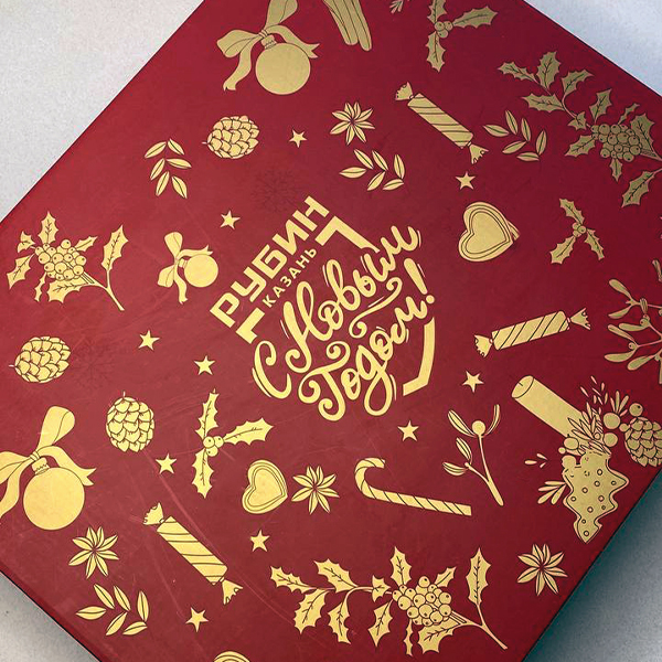 Коробки с печатью