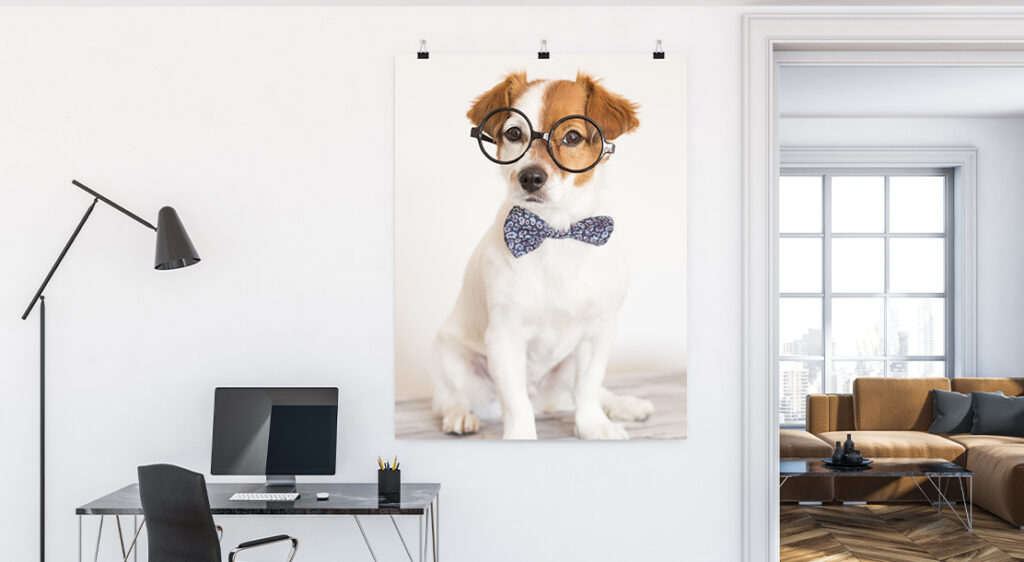 Печать на холсте