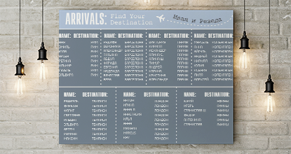 Рассадка гостей